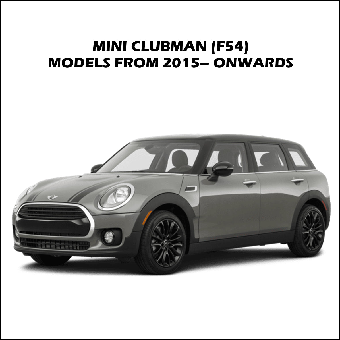 Mini Clubman (F54) Black Retractable Parcel Shelf Boot Load Cover 2015-Onwards